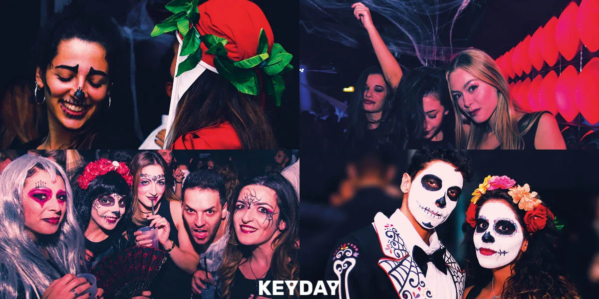 Ragazzi alle feste di halloween a milano organizzate da keyday